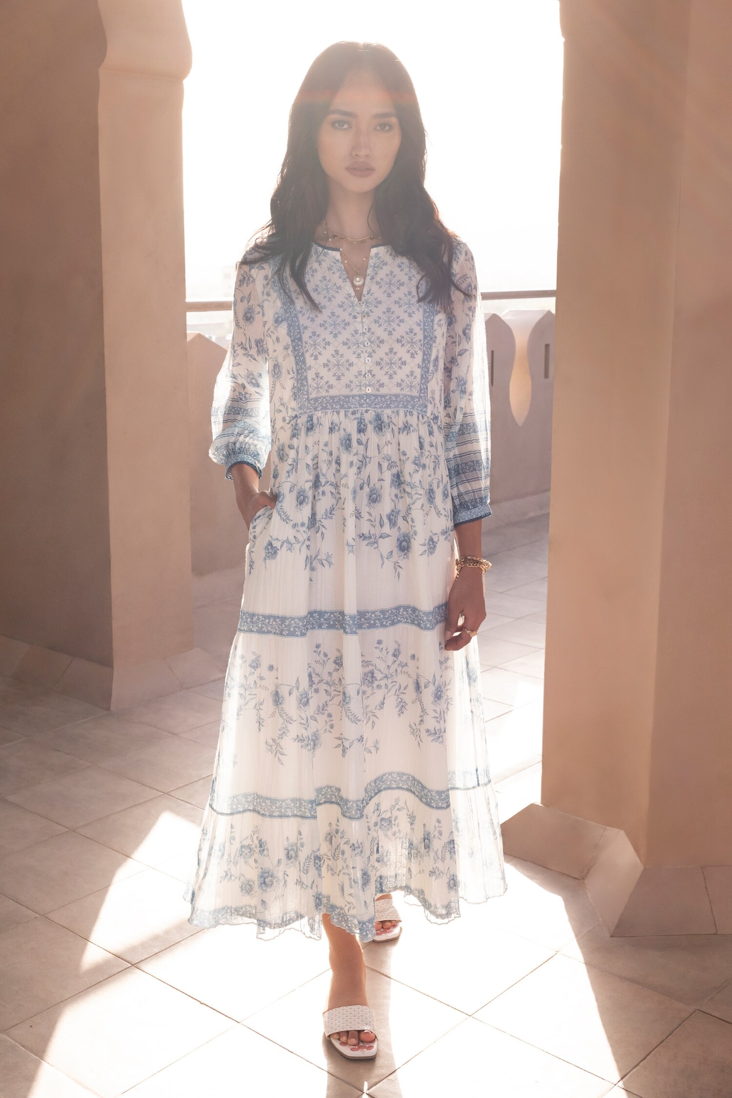 Buy Anita Dongre Suvi Floral Print Dress Online Aza Fashions