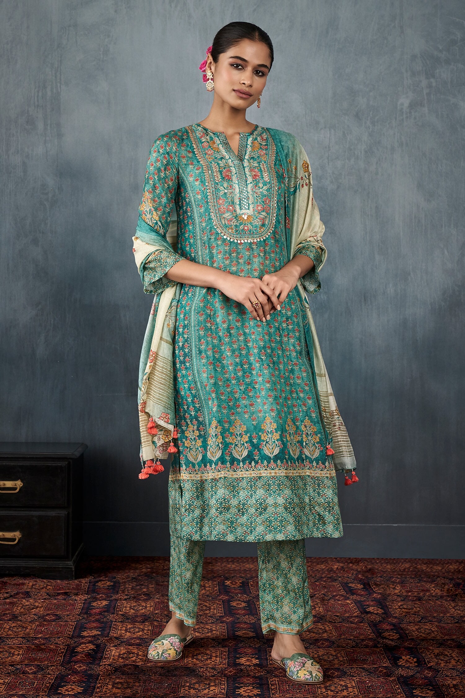 Buy Anita Dongre Ashi Kurta Set Online Aza Fashions