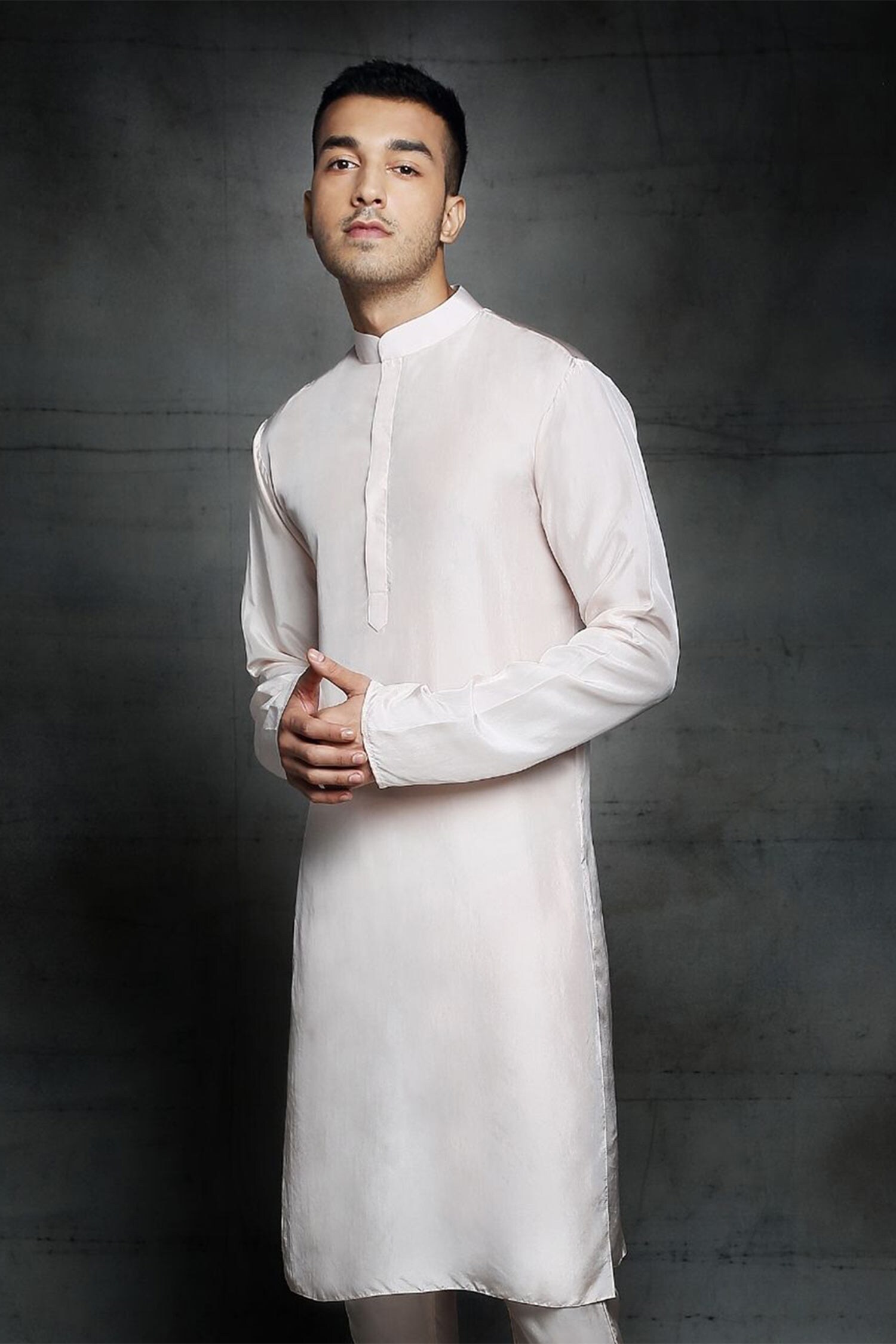 Buy Masumi Mewawalla White Silk Kurta And Pant Set Online Aza Fashions