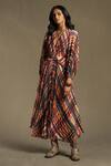 Buy_Ritu Kumar_Multi Color Geometric Print Jumpsuit_at_Aza_Fashions