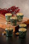 Buy_S.G. Home_Spiked Glass Votives Hamper - Set Of 6_at_Aza_Fashions