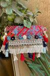 Buy_Bhavna Kumar_Cotton Embellished Boho Sling Bag_at_Aza_Fashions