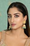 Shop_Curio Cottage_Chakra Jhumki Jhumkas_at_Aza_Fashions