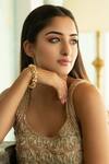 Shop_Curio Cottage_Pearl And Kundan Embellished Bangle_at_Aza_Fashions