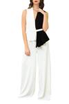 Buy_Swatee Singh_White Colorblock Jumpsuit_at_Aza_Fashions