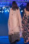 Shop_House of Kotwara_Peach Balloon Sleeves Kurta With Sharara And Dupatta_at_Aza_Fashions