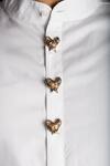 Shop_Cosa Nostraa_Gold Antique Elephant Buttons_at_Aza_Fashions