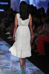 Shop_House of Kotwara_White Mul Mul Chikan Kamdani Dress_at_Aza_Fashions