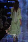 Shop_House of Kotwara_Green Mul Mul Chikan Kamdani Anarkali Set_at_Aza_Fashions