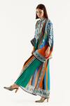 Buy_Rajdeep Ranawat_Multi Color Satin Gloria Layered Pant_at_Aza_Fashions