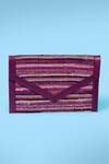Buy_Swarang Designs_Chindi Handwoven Envelop Sleeve_at_Aza_Fashions