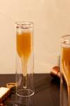 Shop_Elysian Home_Double Walled Flute Glasses (Set of 2)_at_Aza_Fashions