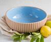Shop_The Table Fable_Set Of 2 Striped Serving Bowl_at_Aza_Fashions