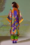 Shop_Rajdeep Ranawat_Multi Color Olivia Silk Kaftan Tunic_at_Aza_Fashions