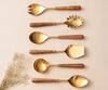 Buy_The Decor Remedy_Serving Spoons Set (Set of 6)_at_Aza_Fashions