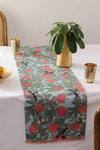 Buy_House This_Bulbul Floral Print Table Runner_at_Aza_Fashions
