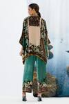 Shop_Rajdeep Ranawat_Ivory Chanel Silk Velvet Printed Tunic_at_Aza_Fashions