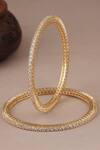 Buy_Smars Jewelry_Stone Embellished Bangles - Set Of 2_at_Aza_Fashions