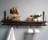Shop_S.G. Home_Wooden Floating Shelf_at_Aza_Fashions