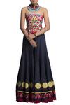 Buy_Payal Jain_Blue Silk Sharara Set_at_Aza_Fashions