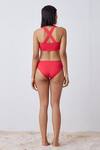 Shop_The Summer House_Coral Econyl Cate Bikini Top_at_Aza_Fashions