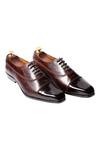 Buy_Artimen_Brown Handcrafted Oxfords_at_Aza_Fashions