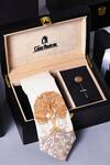 Buy_Cosa Nostraa_Gold The Treasure Couture Box_at_Aza_Fashions
