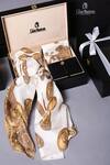 Buy_Cosa Nostraa_Gold The Opulence Couture Box_at_Aza_Fashions