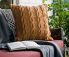 Buy_Elm & Oak_Cable Knit Square Cushion_at_Aza_Fashions