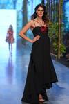 Buy_Gauri & Nainika_Black Dubai Strappy Gown_at_Aza_Fashions