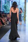 Shop_Gauri & Nainika_Black Dubai Strappy Gown_at_Aza_Fashions