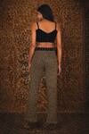 Shop_Nikita Vishakha_Blue Bralette Shehzadi Pant Set_at_Aza_Fashions