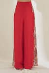 Anamika Khanna_Tribal Embroidered Tunic And Palazzo Set_at_Aza_Fashions