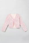 Buy_Byb Premium_Pink Cotton Velour Sequin Embroidered Jacket_at_Aza_Fashions