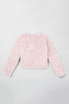 Shop_Byb Premium_Pink Cotton Velour Sequin Embroidered Jacket_at_Aza_Fashions