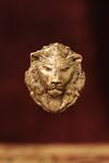 Cosa Nostraa_Gold The Lion King Carved Brooch_Online_at_Aza_Fashions