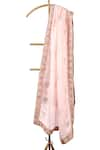 Buy_Soniya G_Pink Embroidery And Block Print Shawl _at_Aza_Fashions