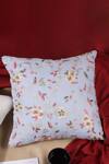 Buy_Khaabka_Sky Blue Cotton Linen Embroidery Floral Pattern Cushion Cover - Set Of 2_at_Aza_Fashions