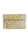 Buy_Kokommo_Gold Embellished Avril Clutch _at_Aza_Fashions