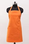 Buy_House This_Orange 100% Cotton Farmhouse Apron_at_Aza_Fashions