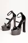 Buy_Tiesta_Black Block Platform Heels _at_Aza_Fashions