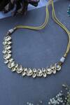 Buy_Do Taara_Gold Plated Kundan Choker Necklace _at_Aza_Fashions