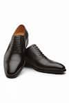 Buy_dapper Shoes_Black Brogue Oxford Leather Shoes _at_Aza_Fashions