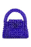 Buy_Adorn My Wish_Blue Embellished Mini Rectangle Shaped Bag _at_Aza_Fashions