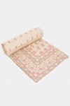 Buy_Ritu Kumar_Pink Printed Koshambi Double Quilt _at_Aza_Fashions