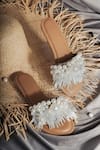 Buy_THE EPISODE_White Stones And Glass Pipes Fragile Forest Embellished Flats _at_Aza_Fashions