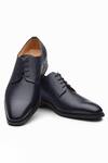 Buy_Dapper Shoes_Blue Handmade Derby Shoes_at_Aza_Fashions