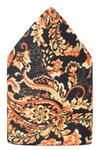 Buy_Tossido_Multi Color Printed Paisley And Floral Pattern Pocket Square_at_Aza_Fashions