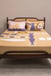 Buy_Kyoona_Green 100% Cotton Printed The Basharat Animal Bedsheet Set _at_Aza_Fashions