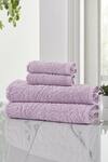 Buy_Houmn_Weave Pattern Daydream Towel Set_at_Aza_Fashions